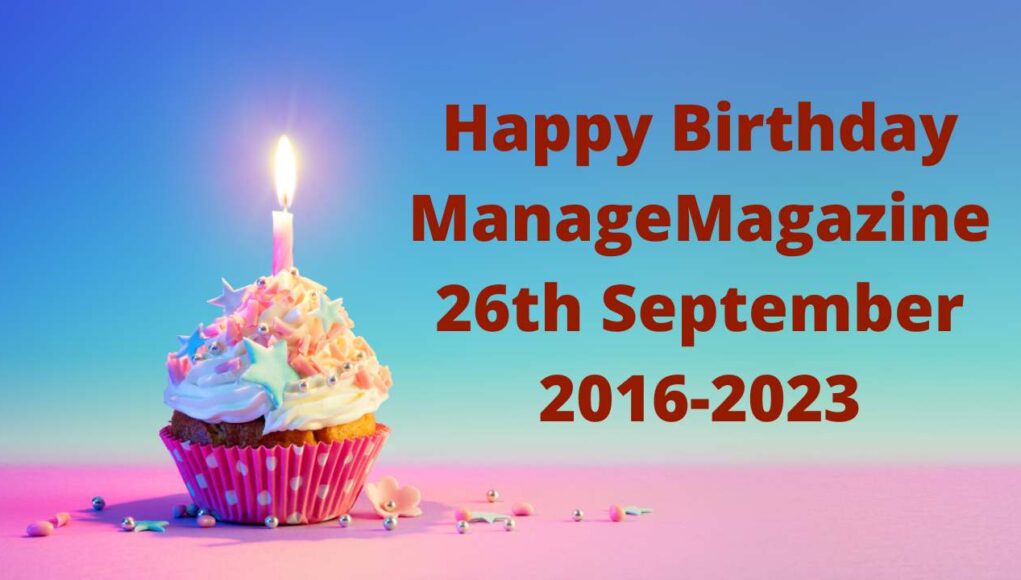 Happy Birthday ManageMagazine